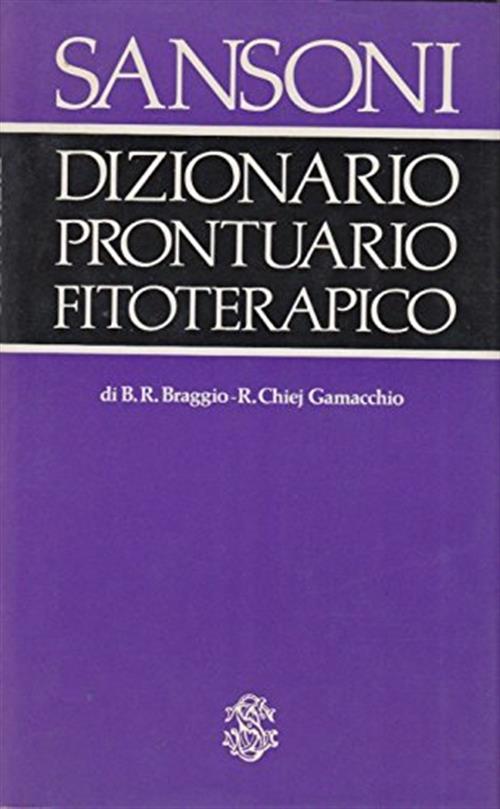 Dizionario Prontuario Fitoterapico