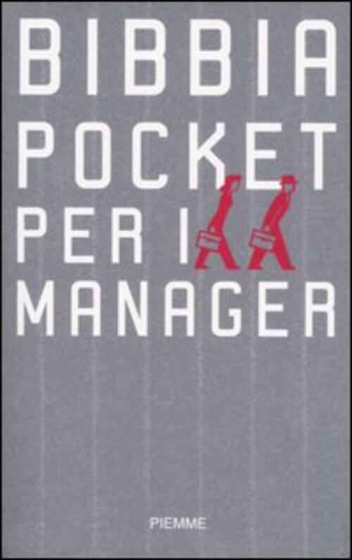 Bibbia Pocket Per I Manager Natale Benazzi Piemme 2005