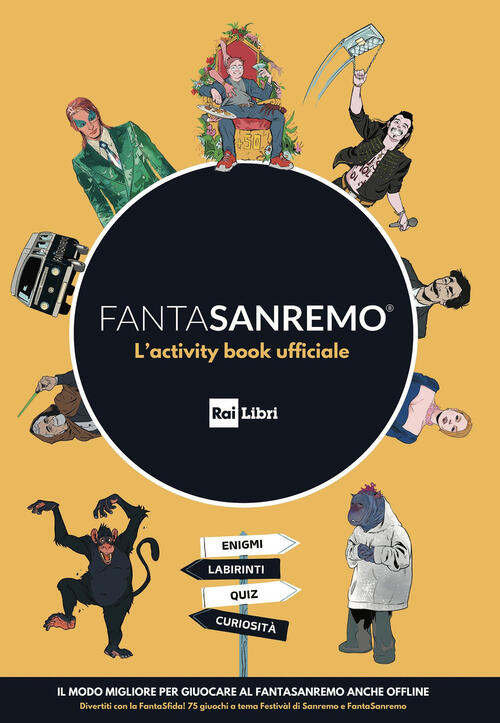 Fantasanremo. L'activity Book Ufficiale Rai Libri 2024