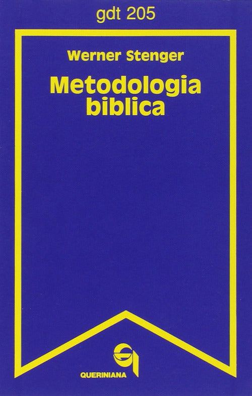 Metodologia Biblica Werner Stenger Queriniana 1991