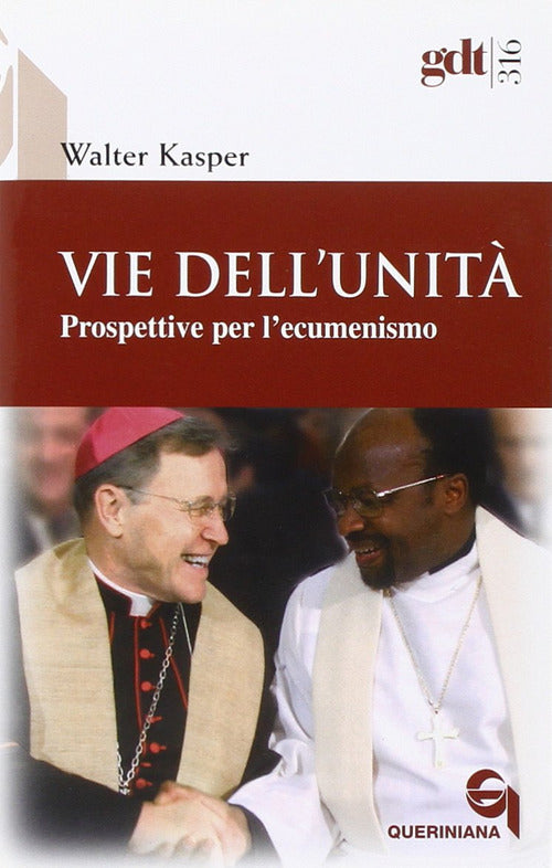 Vie Dell'unita. Prospettive Per L'ecumenismo Walter Kasper Queriniana 2006