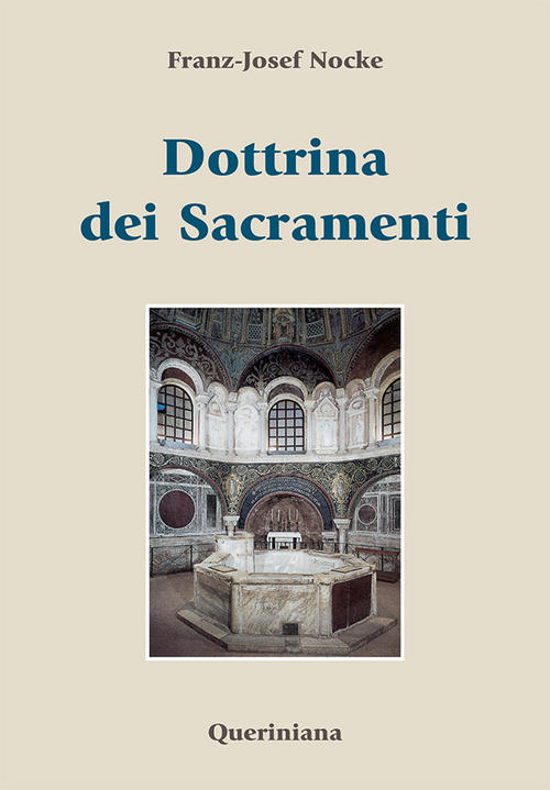 Dottrina Dei Sacramenti Franz-Josef Nocke Queriniana 2020