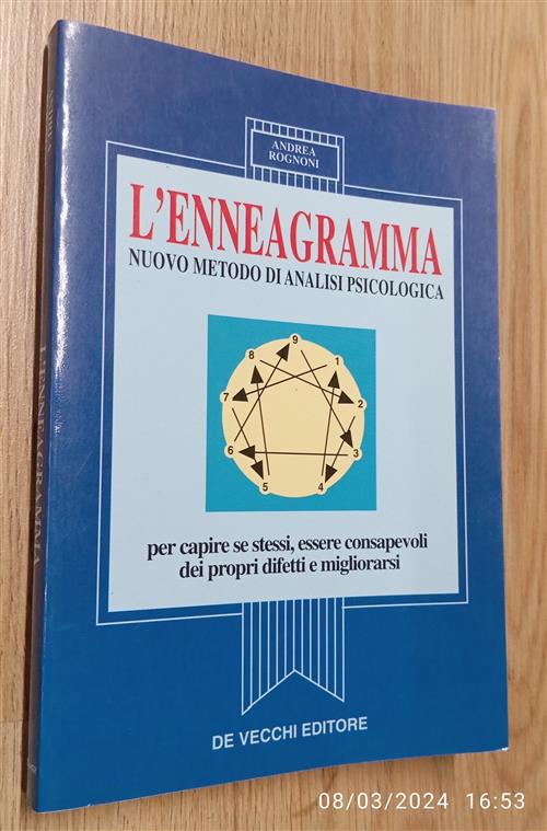 L' Enneagramma. Nuovo Metodo Di Analisi Psicologica