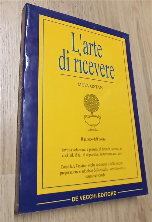 L' Arte Di Ricevere Meta Ostan De Vecchi 1988