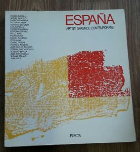 Catalogo Mostra: Espana. Artisti Spagnoli Contemporanei Electa