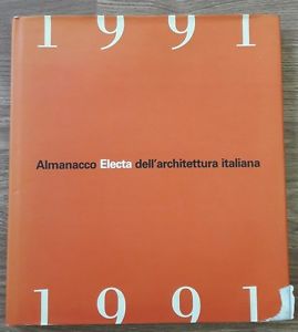 Almanacco Electa Dell'architettura Italiana 1991