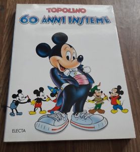 Topolino 60 Sessant' Anni Insieme Catalogo Electa Mostra Disney 1993