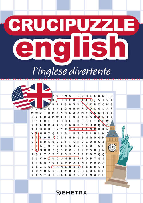 Crucipuzzle English. L'inglese Divertente Demetra 2024