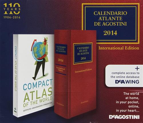 Calendario Atlante De Agostini 2014 Atlante Del Mondo Compact