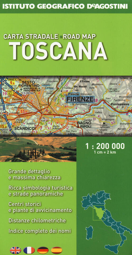 Toscana 1:200.000