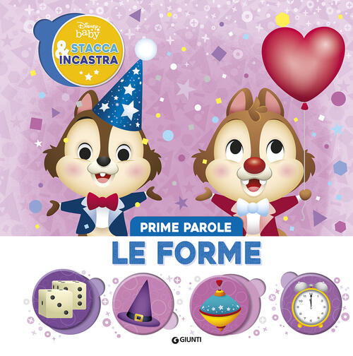 Le Forme. Prime Parole. Stacca & Incastra. Ediz. A Colori Disney Libri 2023