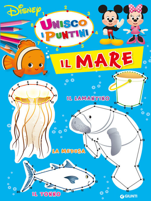 Il Mare. Unisco I Puntini. Ediz. A Colori Disney Libri 2023