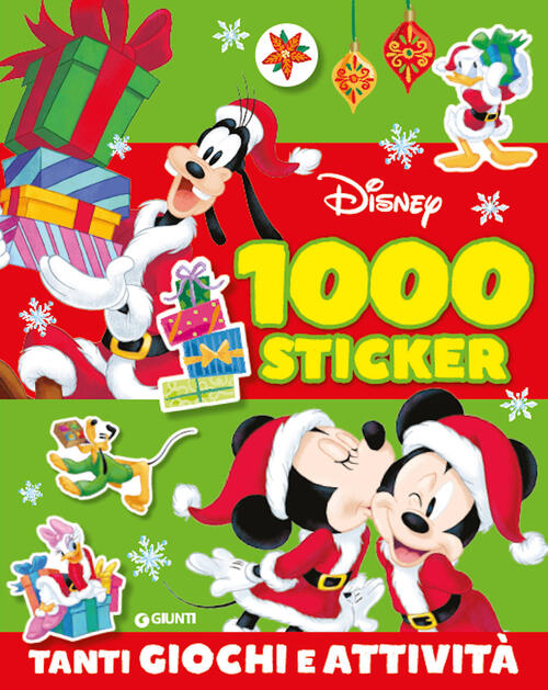 1000 Sticker. Natale Disney. Ediz. A Colori Walt Disney Disney Libri 2023