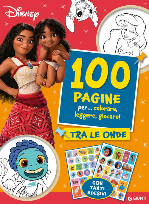 Tra Le Onde. Oceania. 100 Pagine Per Colorare, Leggere, Giocare. Con Adesivi D