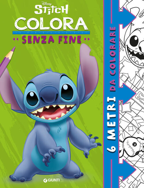 Stitch. Colora Senza Fine Disney Libri 2024