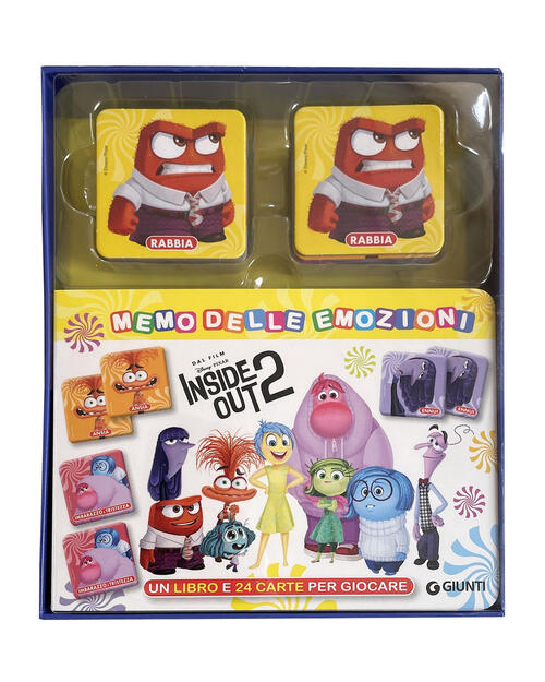 Memo Delle Emozioni. Inside Out 2. Con 24 Carte Memory Disney Libri 2024