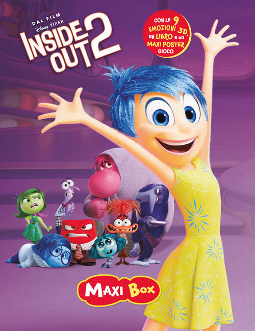 Inside Out 2. Maxi Box. Con 10 Figurine 3D. Con Tappetino Gioco Disney Libri 2