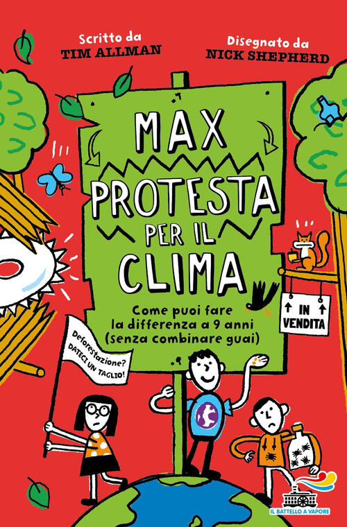 Max Protesta Per Il Clima