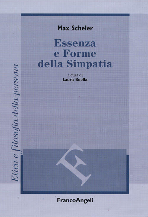 Essenza E Forme Della Simpatia