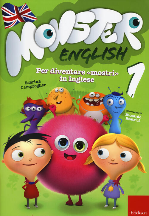 Monster English. Per Diventare Mostri, In Inglese. Con Adesivi. Vol. 1 Sabrina