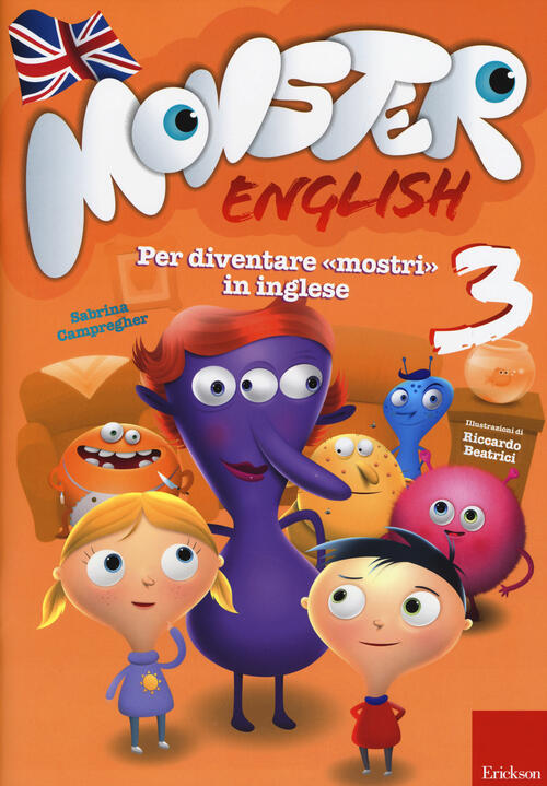 Monster English. Per Diventare Mostri, In Inglese. Con Adesivi. Vol. 3 Sabrina