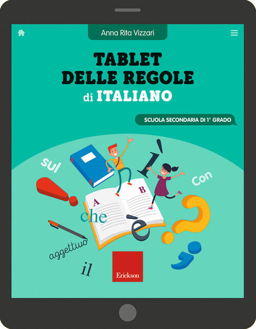 Tablet Delle Regole Di Italiano. Ediz. A Spirale Anna Rita Vizzari Erickson 20