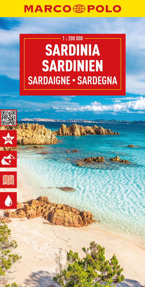 Sardegna 1:200.000 Marco Polo 2024