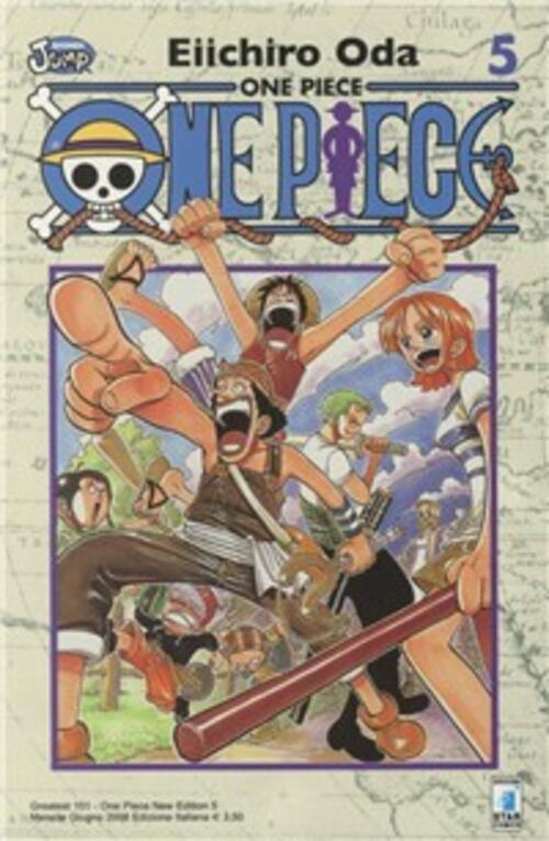 One Piece. New Edition. Vol. 5 Eiichiro Oda Star Comics 2008