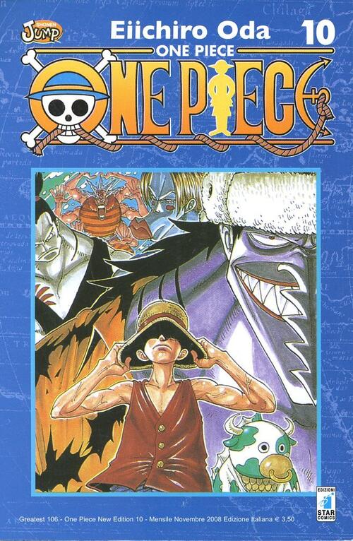 One Piece. New Edition. Vol. 10 Eiichiro Oda Star Comics 2008