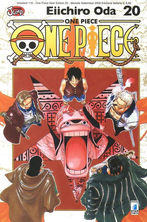 One Piece. New Edition. Vol. 20 Eiichiro Oda Star Comics 2009