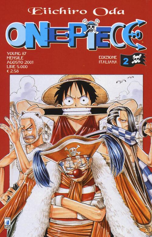 One Piece. Vol. 2 Eiichiro Oda Star Comics 2001