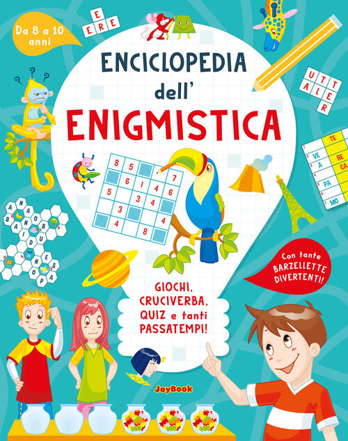 Enciclopedia Dell'enigmistica 8-10 Anni Joybook 2024