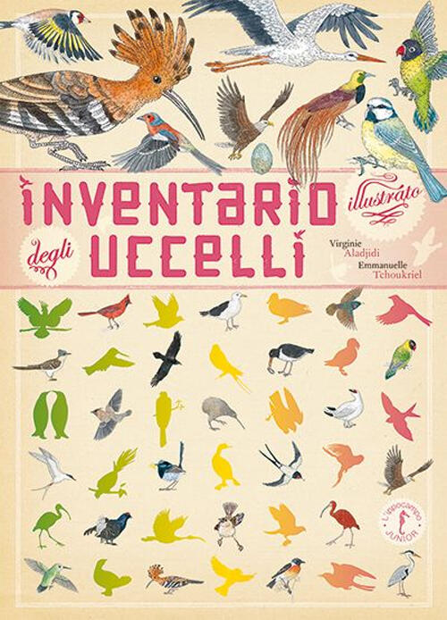 Inventario Illustrato Degli Uccelli Emmanuelle Tchoukriel L'ippocampo Ragazzi