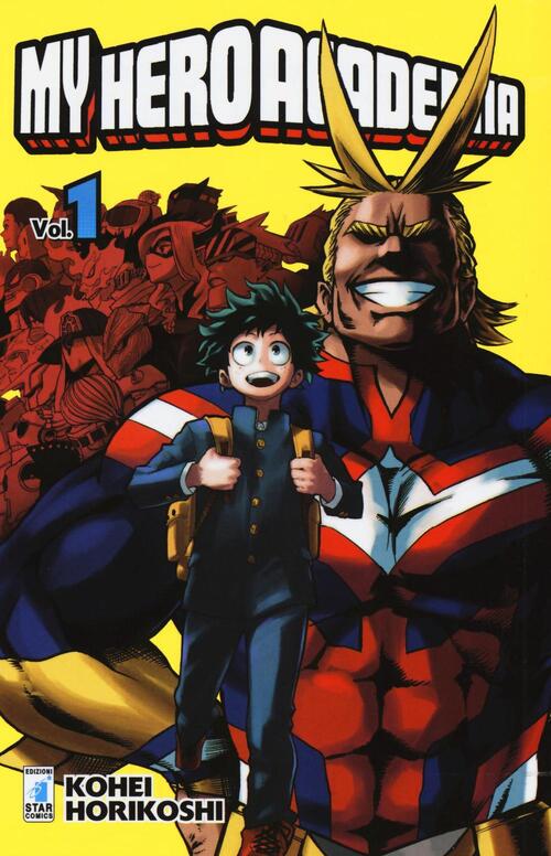 My Hero Academia. Vol. 1: Izuku Midoriya: Origin Kohei Horikoshi Star Comics 2