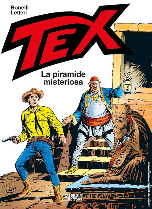 Tex. La Piramide Misteriosa Gianluigi Bonelli Sergio Bonelli 2023