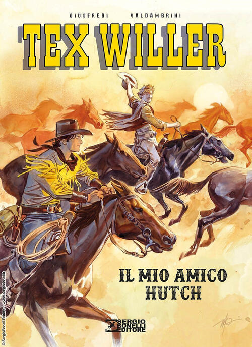 Il Mio Amico Hutch. Tex Willer Giorgio Giusfredi Sergio Bonelli Editore 2023