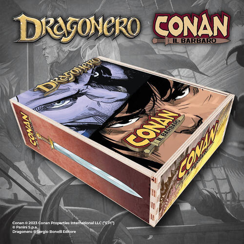 Dragonero-Conan Il Barbaro. Box Legno. Con Mappa Hyboriana E Mappa Dell'eronda