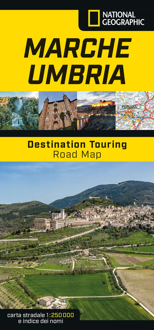 Marche E Umbria. Road Map. Destination Touring 1:250.000 Libreria Geografica 2