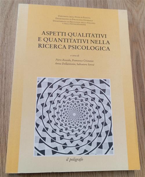 Aspetti Qualitativi E Quantitativi Nella Ricerca Psicologica Il Poligrafo 1996