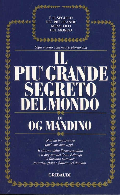 Il Piu Grande Segreto Del Mondo Og Mandino Gribaudi 1993