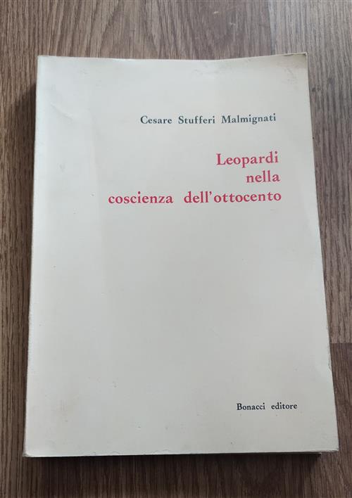 Leopardi Nella Coscienza Dell'ottocento