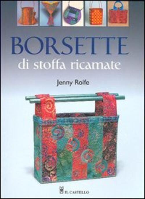 Borsette Di Stoffa Ricamate