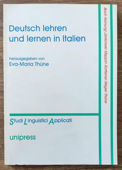 Deutsch Lehren Und Lernen In Italien