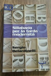 Sillabario Per La Tarda Modernità