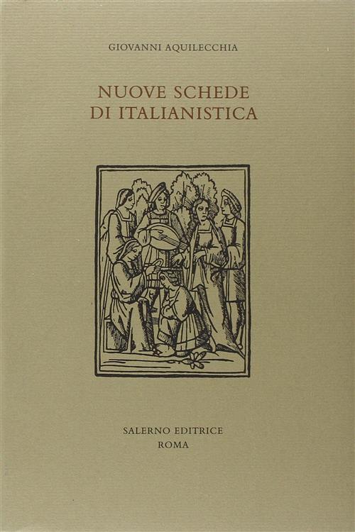 Nuove Schede Di Italianistica