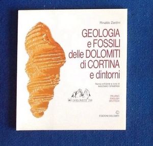 Geologia E Fossili Delle Dolomiti Di Cortina E Dintorni Rinaldo Zardini Massim