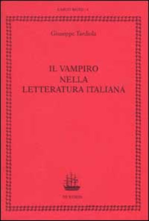 Il Vampiro Nella Letteratura Italiana