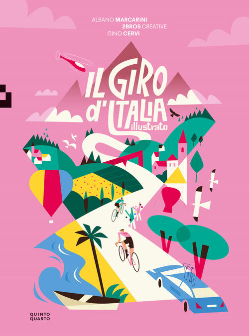 Il Giro D'italia Illustrato Albano Marcarini Quinto Quarto 2024