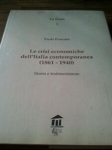 Le Crisi Economiche Dell'italia Contemporanea (186