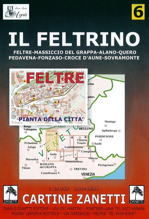 Il Feltrino. Feltre, Massiccio Del Grappa, Alano, Quero, Pedavena, Fonzaso, Cr